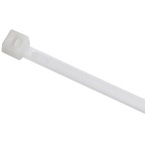Cable Wire Zip Tie 6" 40 lb Tensile Natural 100 Pcs.